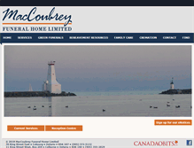 Tablet Screenshot of maccoubrey.com